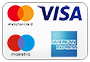 Wir akzeptieren Zahlungen per Kreditkarte über Paypal
