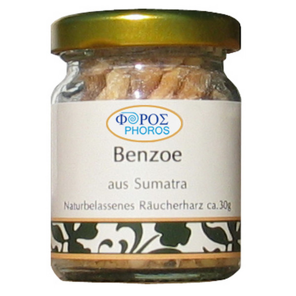 Benzoe Harz aus Sumatra naturbelassen - Phoros Räucherharz