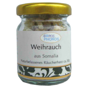 Weihrauch aus Somalia - Phoros R&auml;ucherharz
