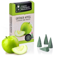 Grüner Apfel - Flowers & Fruit, Original Crottendorfer Räucherkerzen