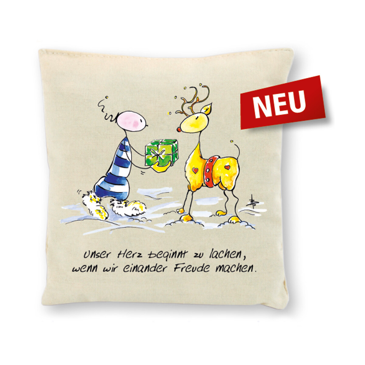 OUPS Duftkissen - Unser Herz beginnt zu  box
