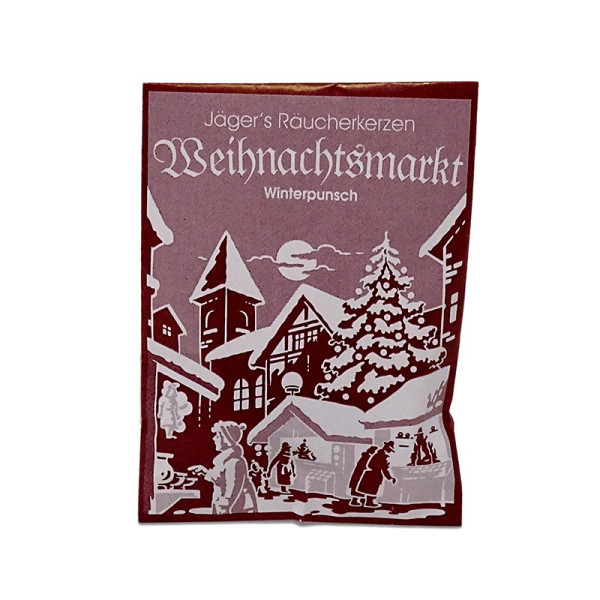 Carl J&auml;ger Weihnachtsmarkt Winterpunsch R&auml;ucherkerzen, Winterliche D&uuml;fte