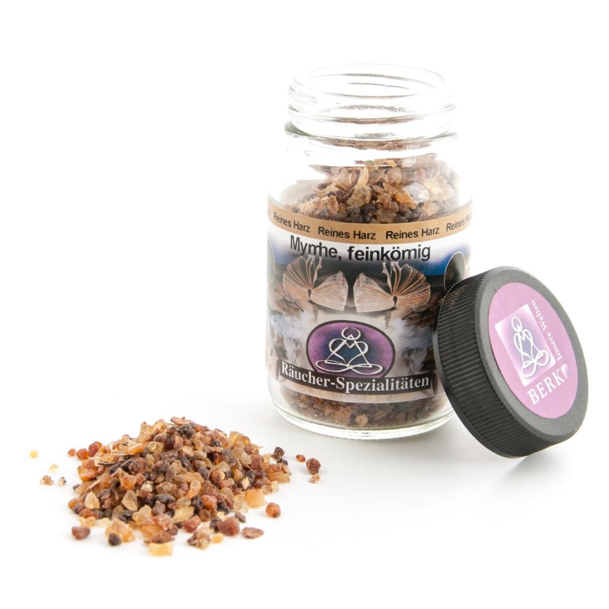 Myrrhe - Reine Harze, feinkörnig 50ml im Glas