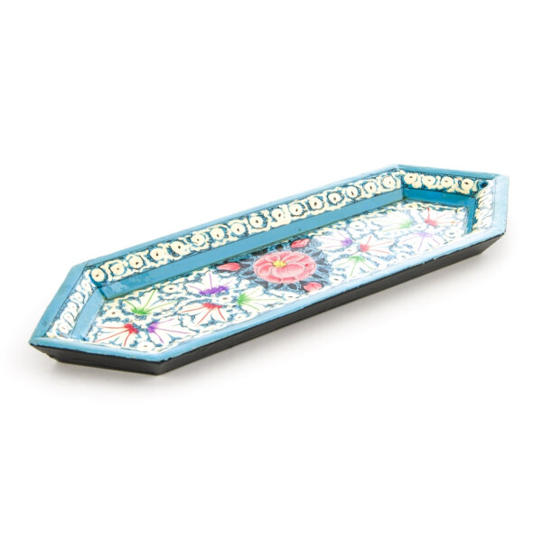 Räucherstäbchenhalter aus Pappmasche - Edelblume
