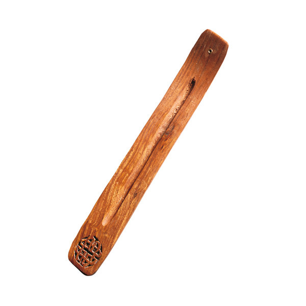 Räucherstäbchenhalter Keltisches Design (Holz)