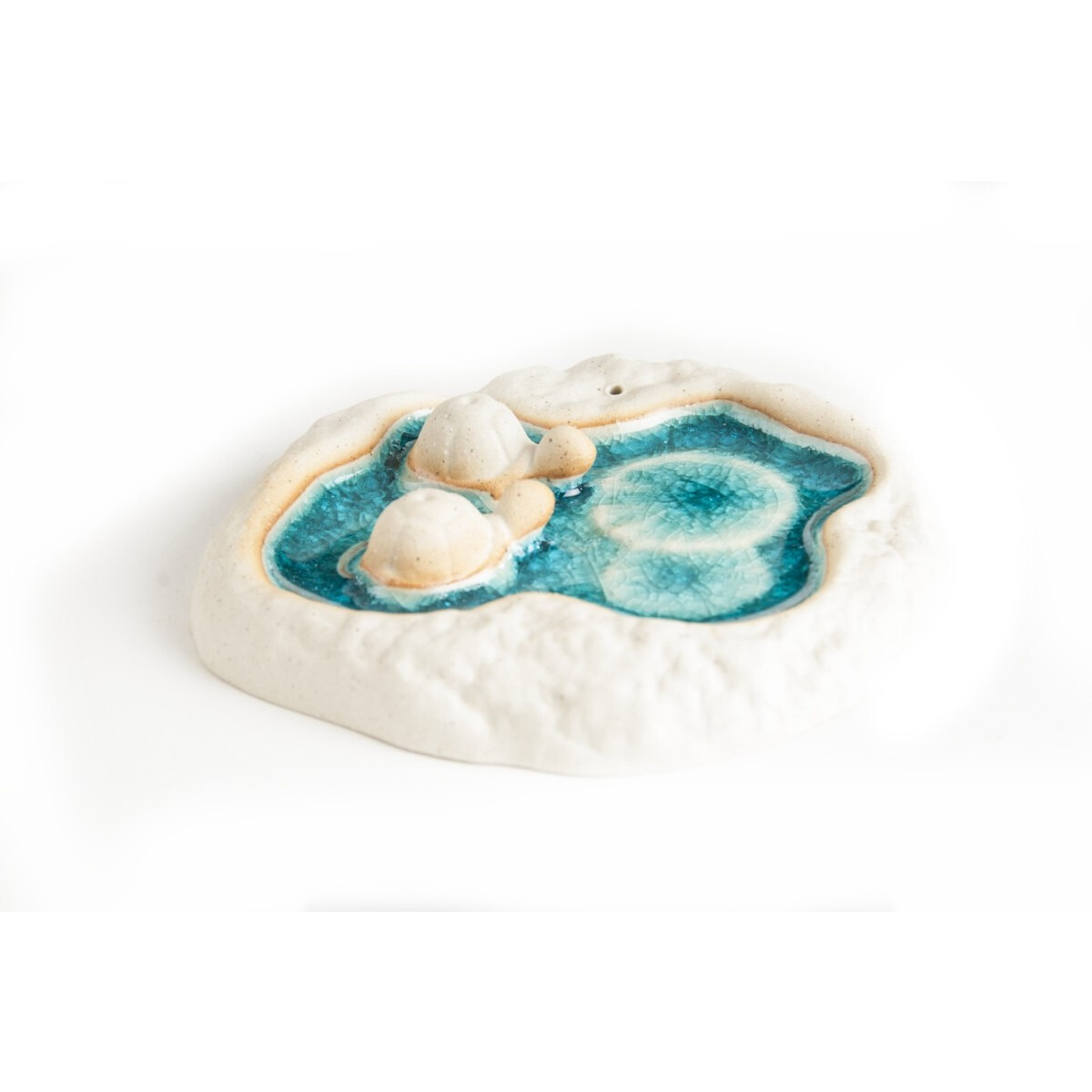 Räucherstäbchenhalter Schwimmende Schildkröte