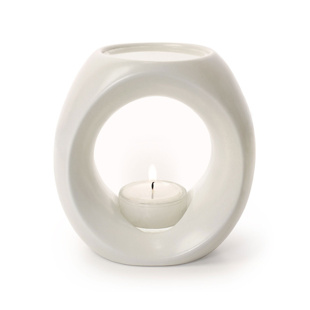 Duftlampe Primavera cremeweiß box