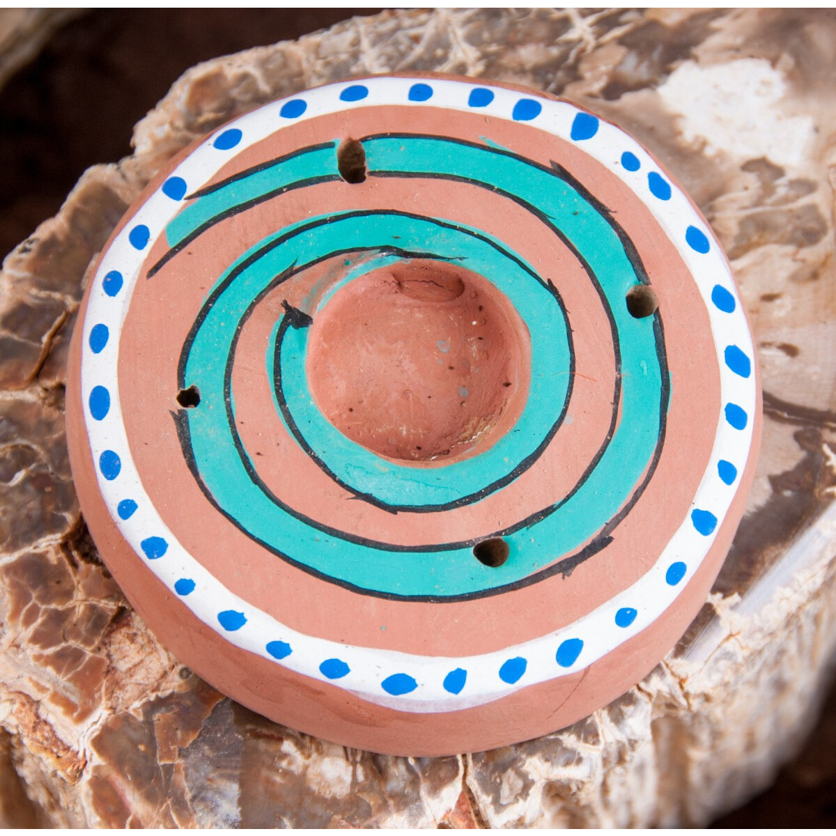 Kegel- und Stäbchenhalter Spirale box