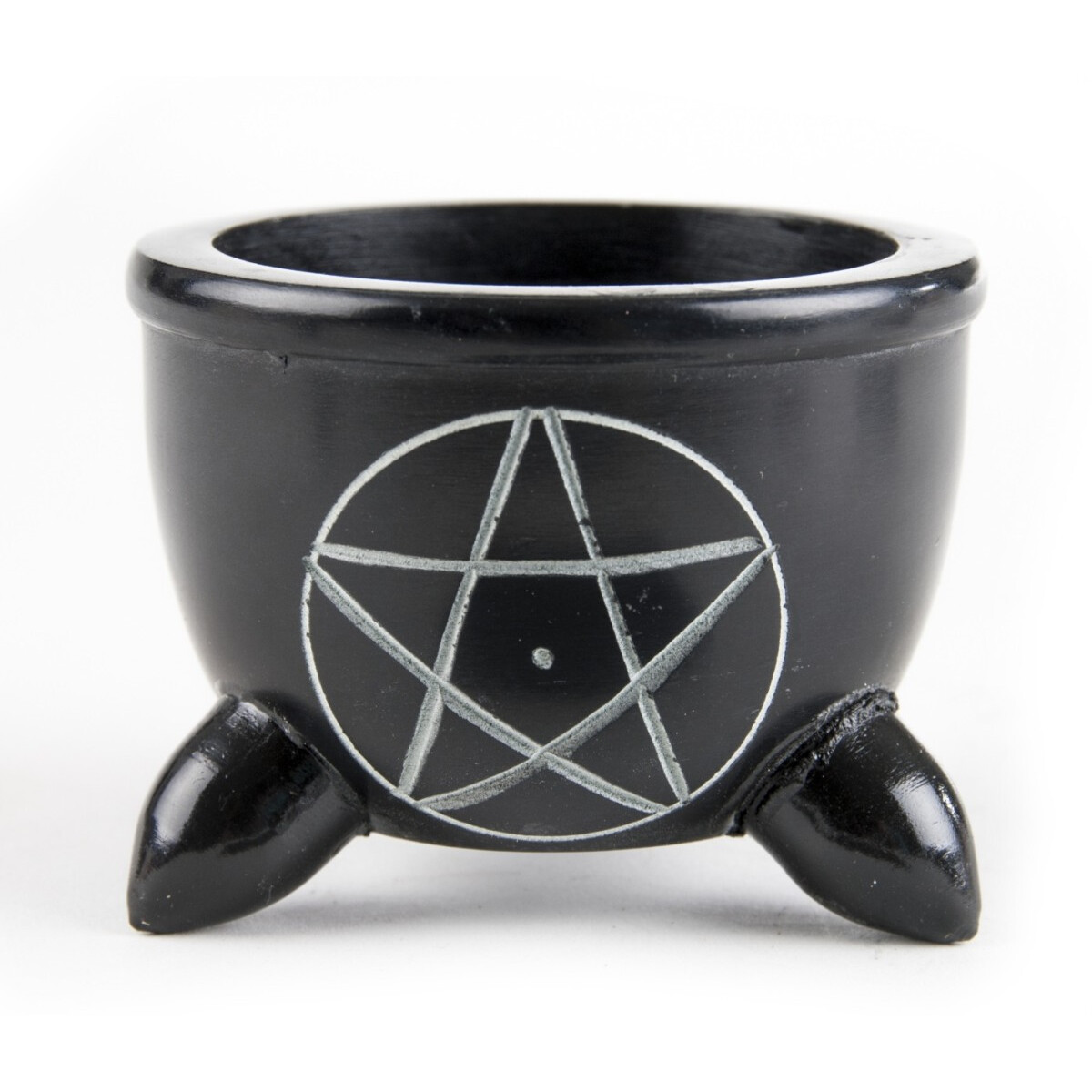 Räucherschale Pentagramm klein 7.3 cm