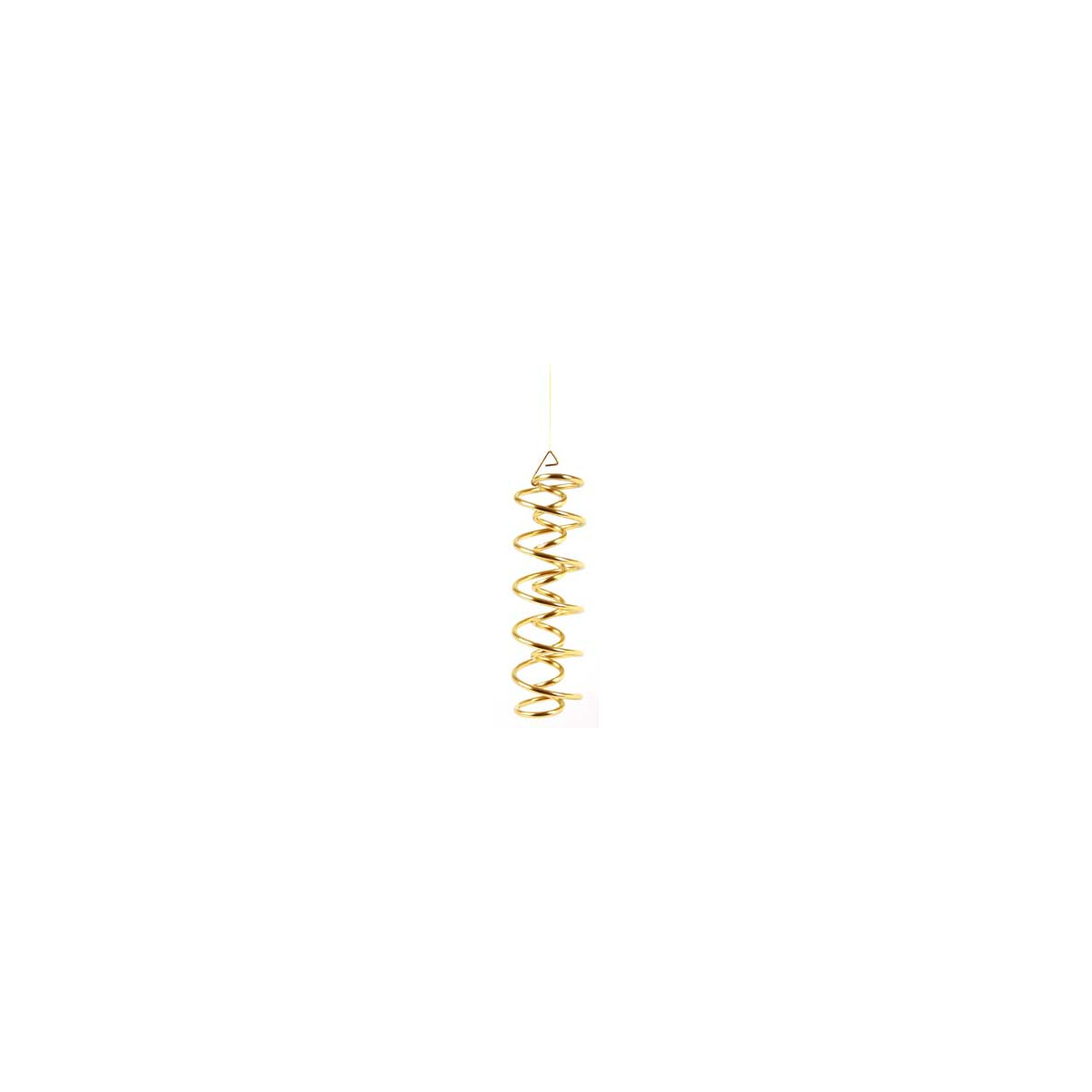DNS-Spirale, Messing, 17 cm hoch