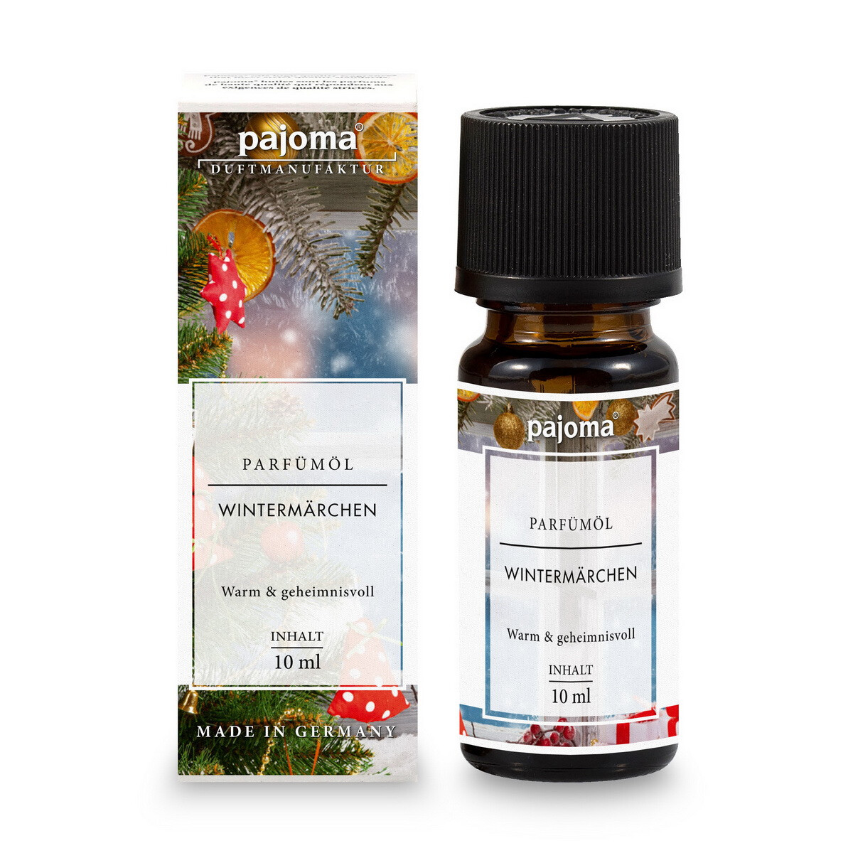 Wintermärchen, Pajoma Parfümöl im Faltkarton 