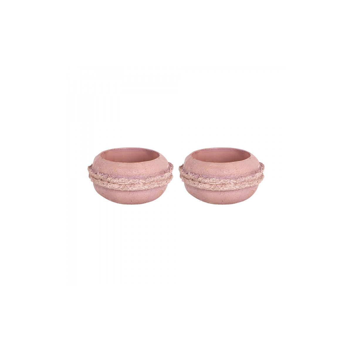 Teelichthalter Single Macaron Polyserin  box