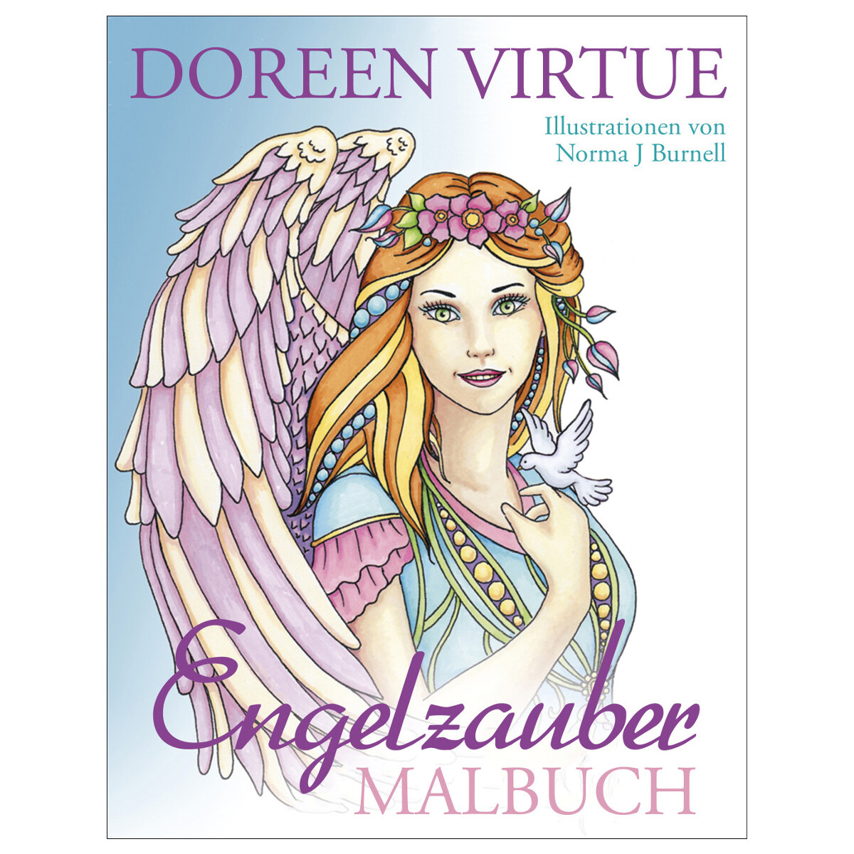 Virtue, Doreen Engelzauber Malbuch box