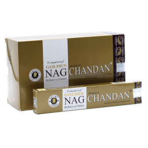 Golden Nag Chandan R&auml;ucherst&auml;bchen 15 gr