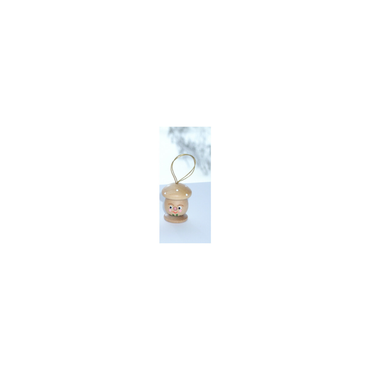 Hängepilz Baumbehang natur 2,8 cm,  Zenker Holzwaren Er
