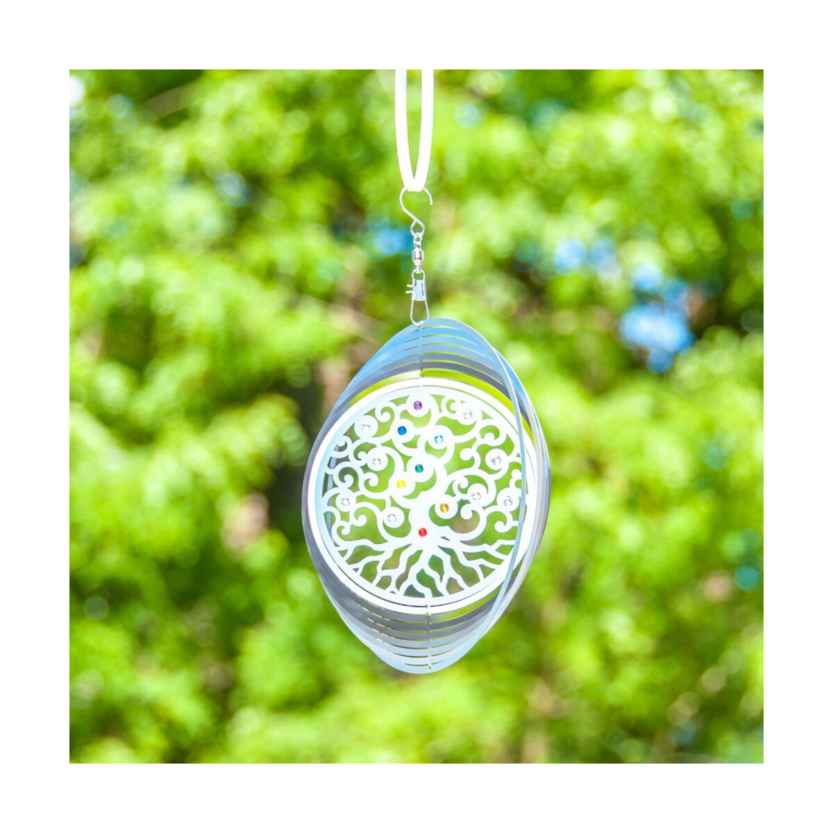Yggdrasil - Weltenbaum Mobile Windspiel Ø 15 cm aus E