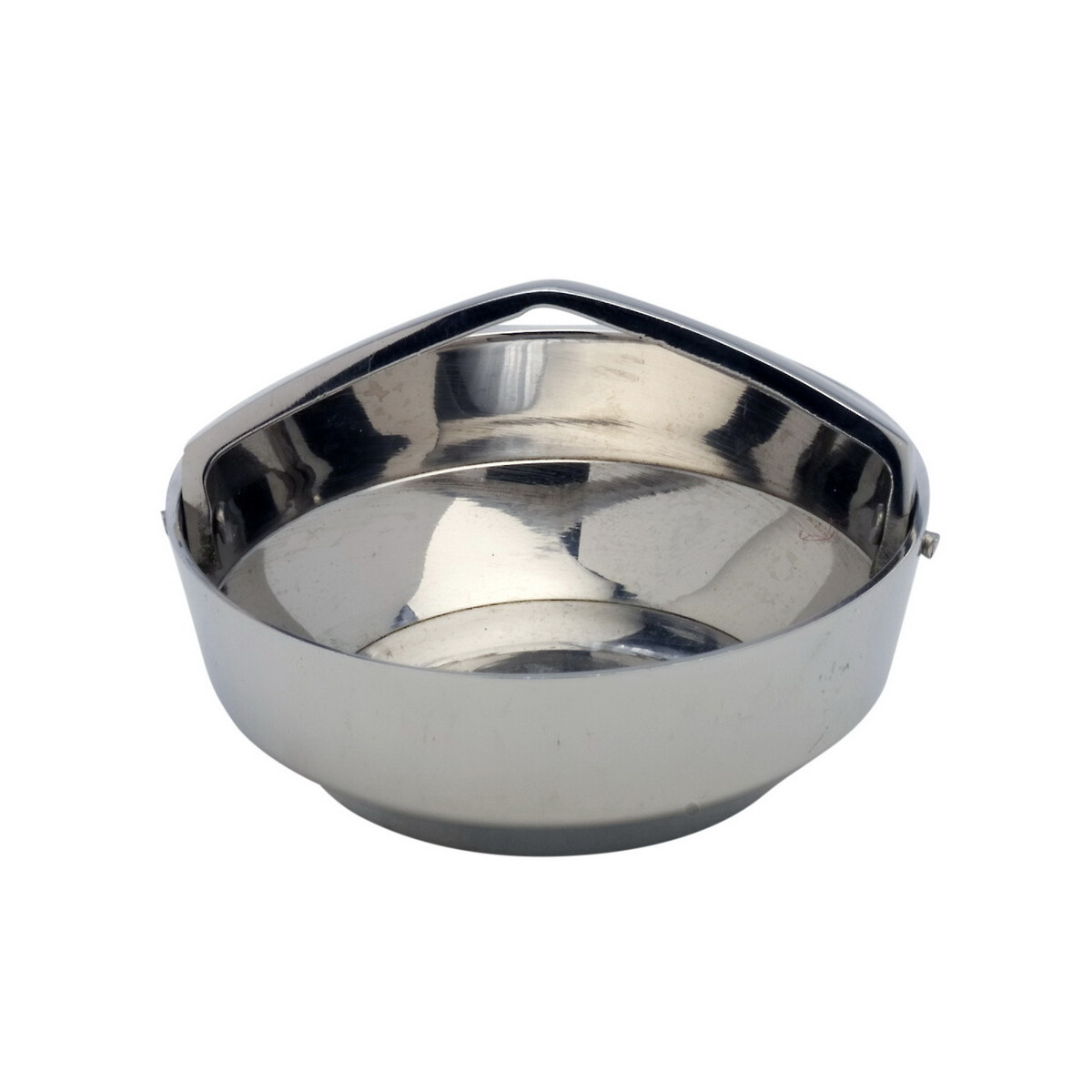 Räucherschale, Kohlepfännchen Messing vernickelt D