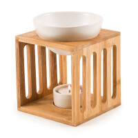 Wellness - Pajoma Bambus/Keramik Duftlampe Gr. M