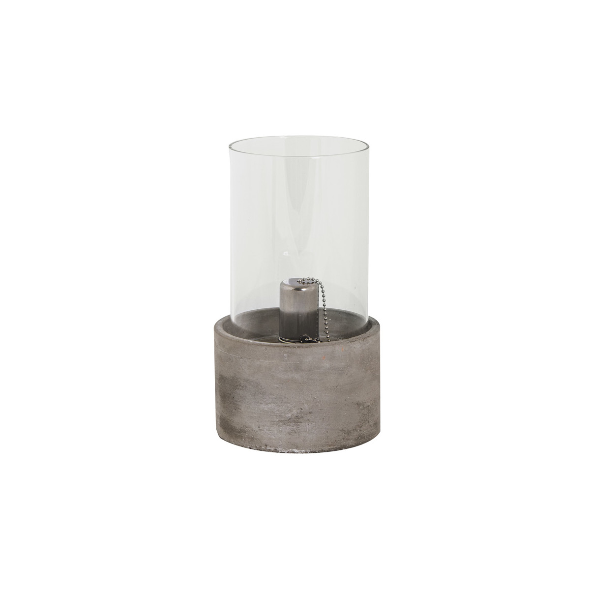 Cement Oil Burner with Glass Small