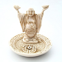 Räucherstäbchenhalter "Buddha", 4 Modelle zur Auswahl