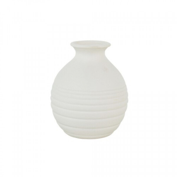 Porzellan Keramik Vase Weiß