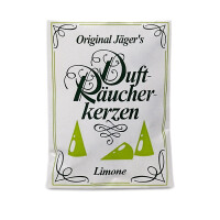 Carl Jäger Limone Räucherkerzen, Ganzjahres-Düfte
