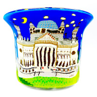 Parlament - Teelichtglas klein 6,5 x 6,5 x 7 cm