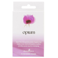 #10810 Räucherkerzen 60 Stück Räucherkegel Raumduft Geschenk Dose Oriental Opium 