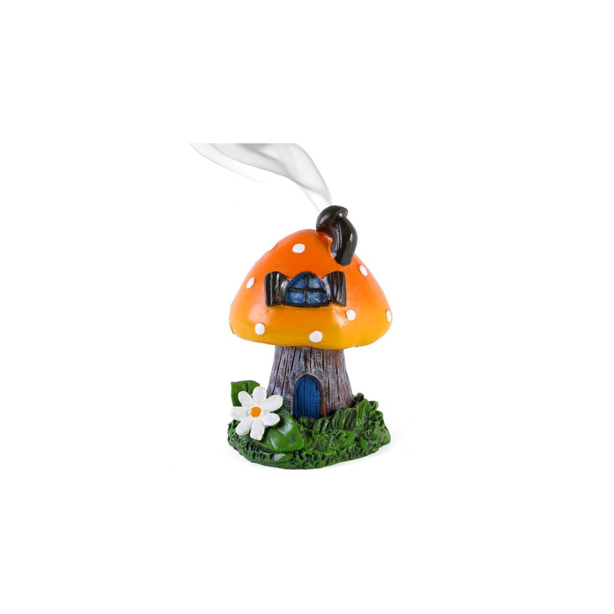 Räucherkegelhalter Orange Smoking Toadstool