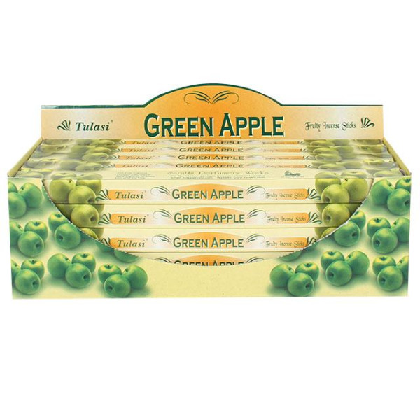 Grüner Apfel (Green Apple), Tulasi Früchte Räucherstäbchen