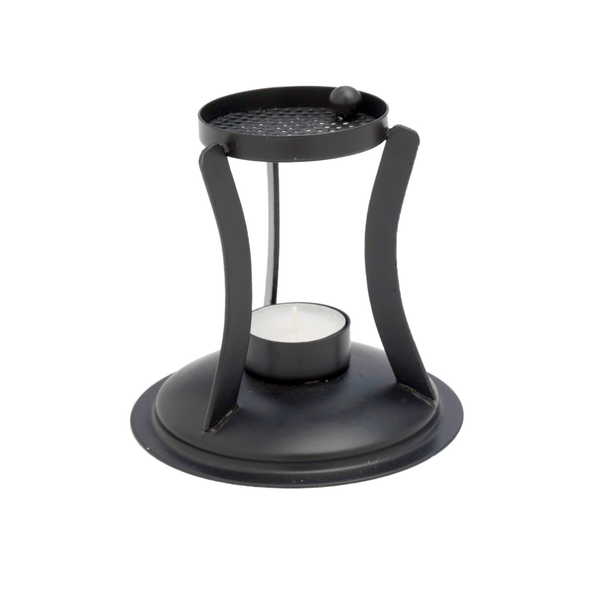 Räucherstövchen schwarz H 12 cm