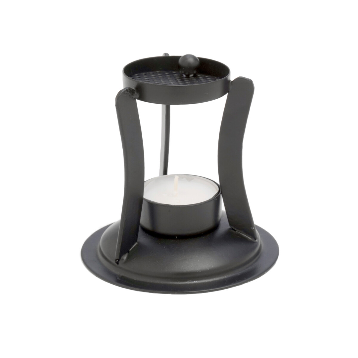 Räucherstövchen schwarz H 10 cm