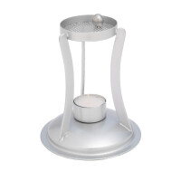 Räucherstövchen silber H 12 cm