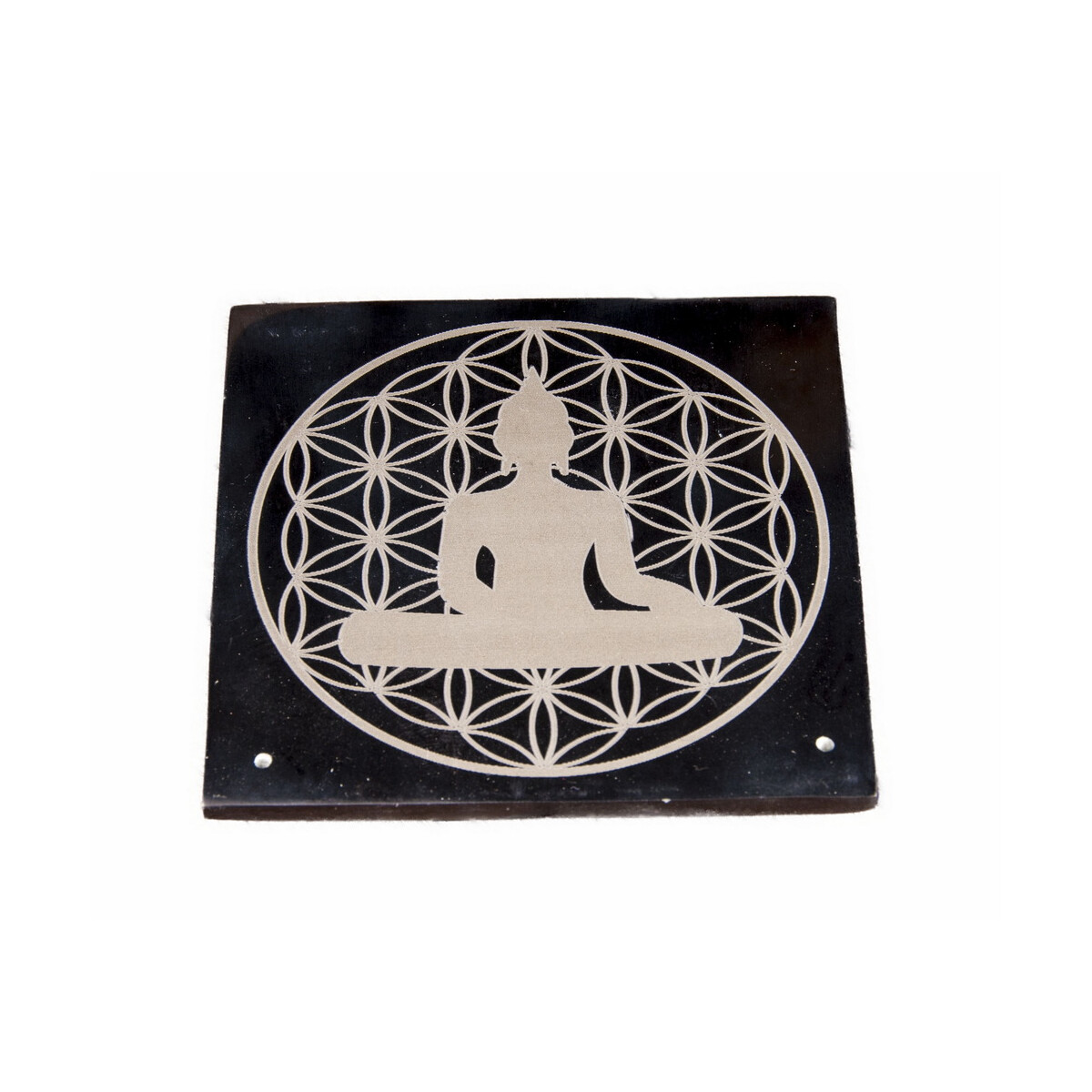 Blume des Lebens mit Buddha Räucher box