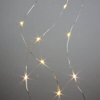 LED Mini-Lichterkette mit 20 kleinen Batteriebetriebene LEDs