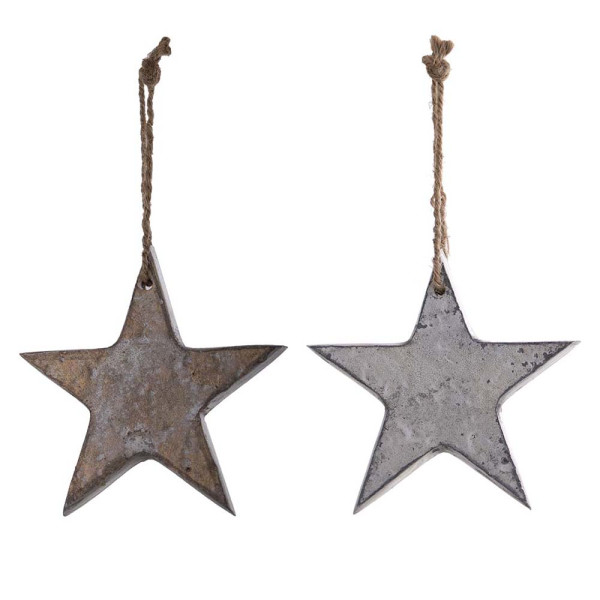 Metall Ornament Stern
