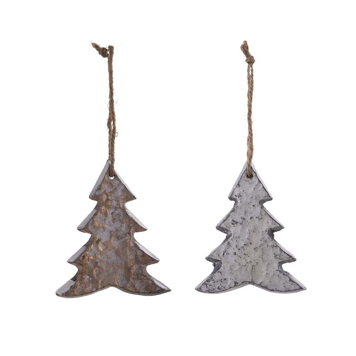 Metall Ornament Weihnachtsbaum