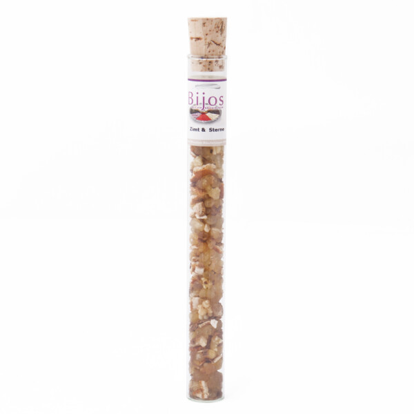 Zimt & Sterne Räuchermischung in 35 ml Glasröhre