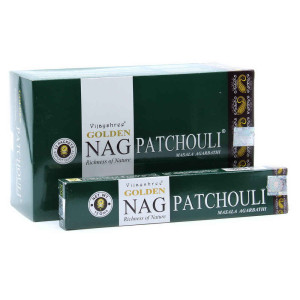 Golden Nag Patchouli R&auml;ucherst&auml;bchen 15 gr