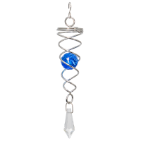 Orbit Little Crystal Twister, blue Inklusive 2 Glasobjekte mit Facettschliff