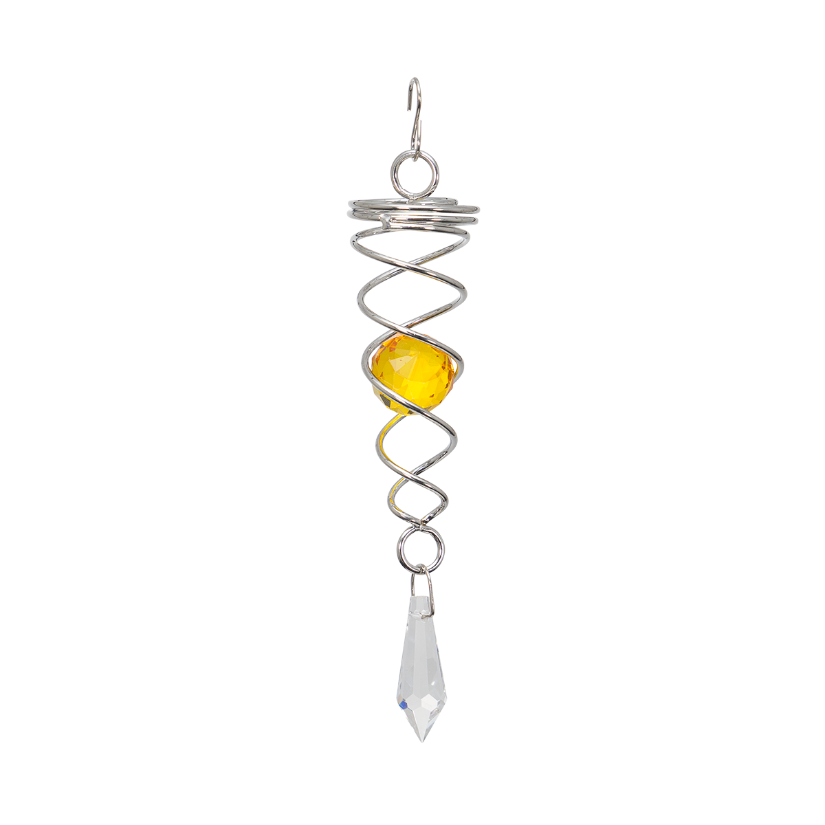 Orbit Little Crystal Twister, amber Inklusive 2 Glasobjekte 
