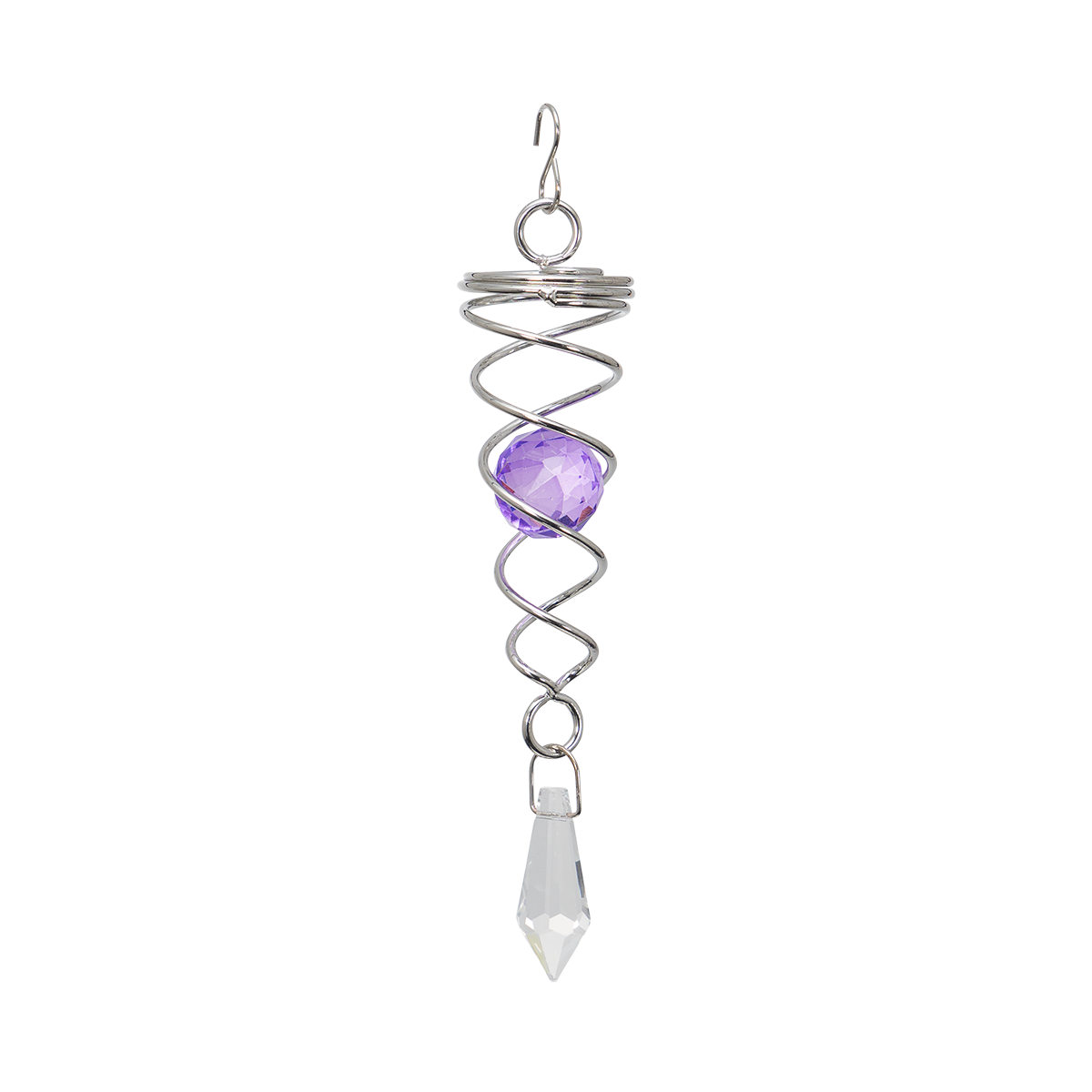 Orbit Little Crystal Twister, purple Inklusive 2 Glasobjekte