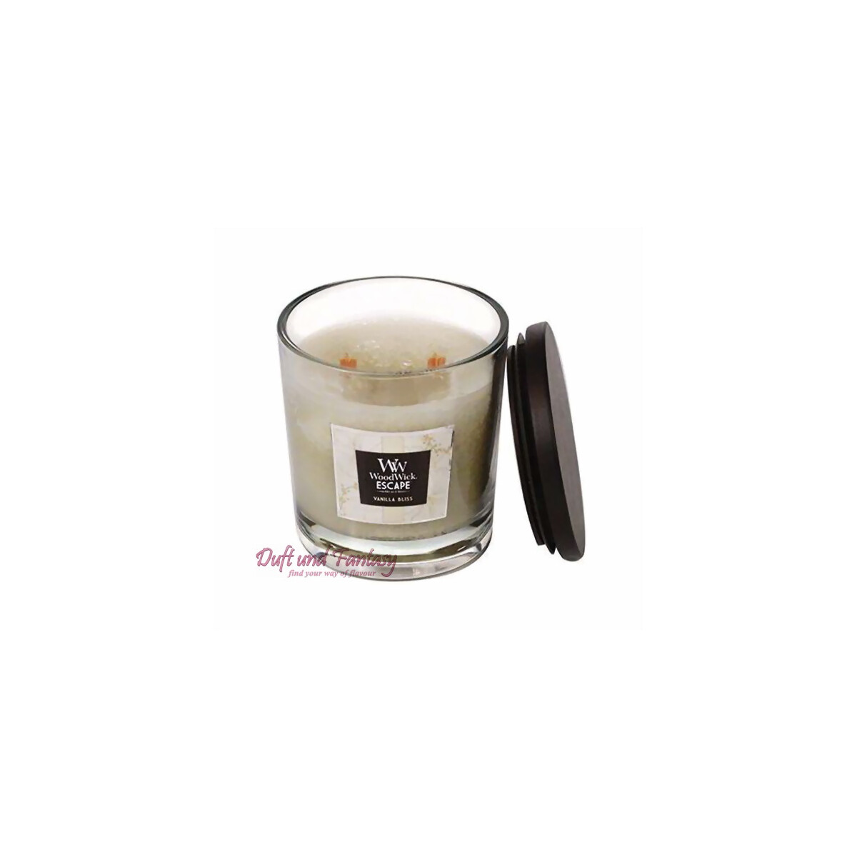 Vanilla Bliss WoodWick® Escape Duftk box