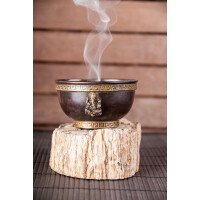 Ganesha Räucherschale aus Kupfer