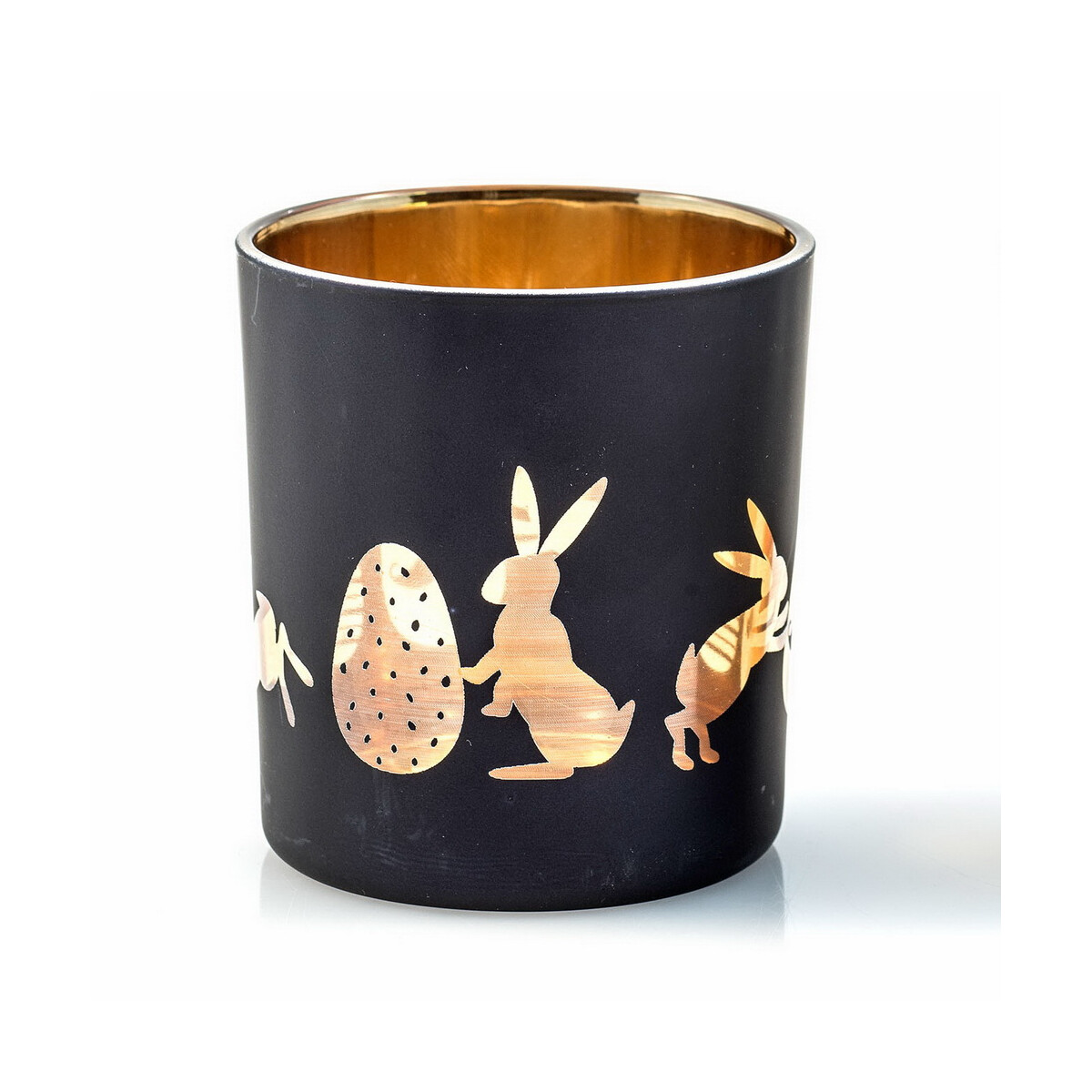 Teelichthalter, Teelichtglas Hase