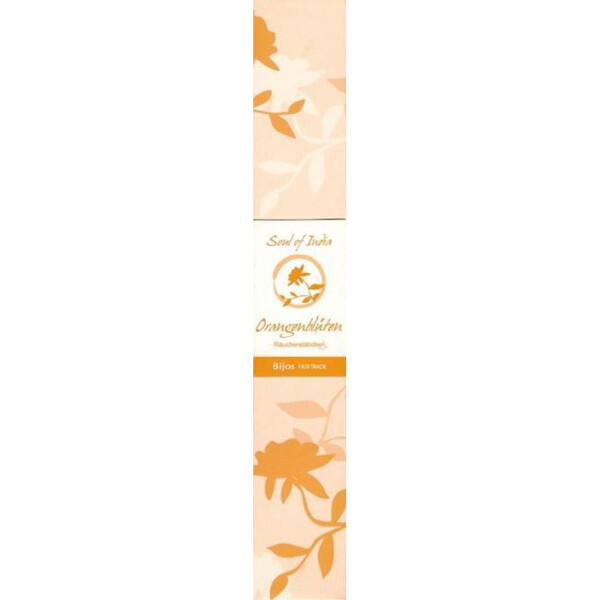 Orangenblüten - Soul of India - FAIR TRADE Räucherstäbchen