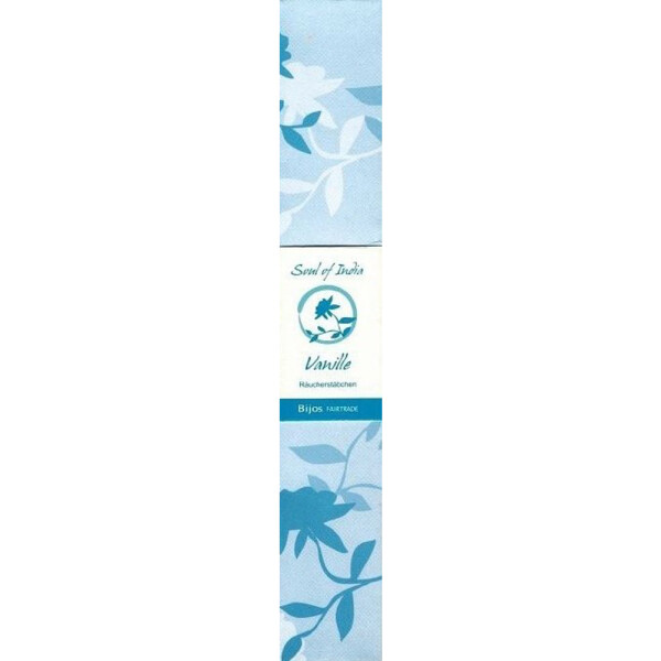 Vanille - Soul of India - FAIR TRADE Räucherstäbchen