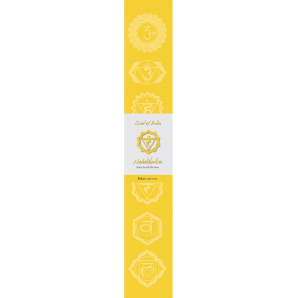 Nabelchakra - Soul of India - FAIR TRADE Räucherstäbchen