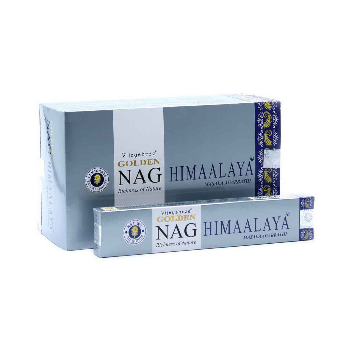 Golden Nag Himalaaya  Räucherst&aum box