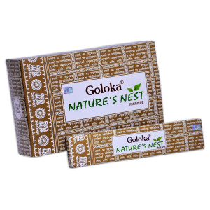 Goloka Natures R&auml;ucherst&auml;bchen 15 gramm, Nest